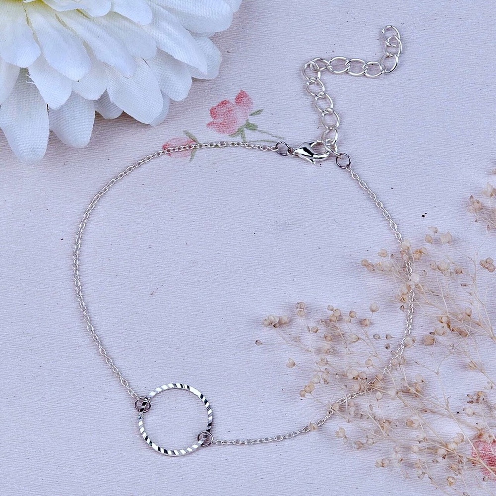 Dainty Circle Anklet
